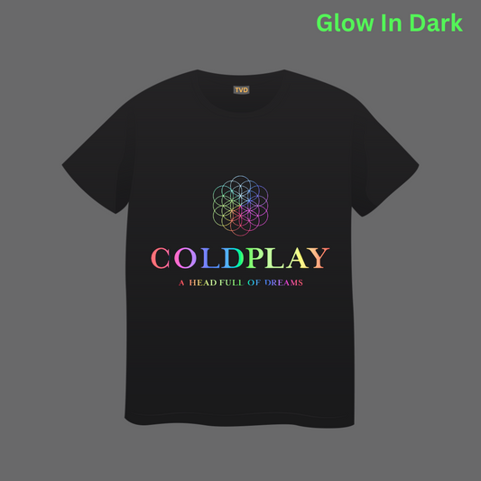 Coldplay Glow In Dark Tshirt