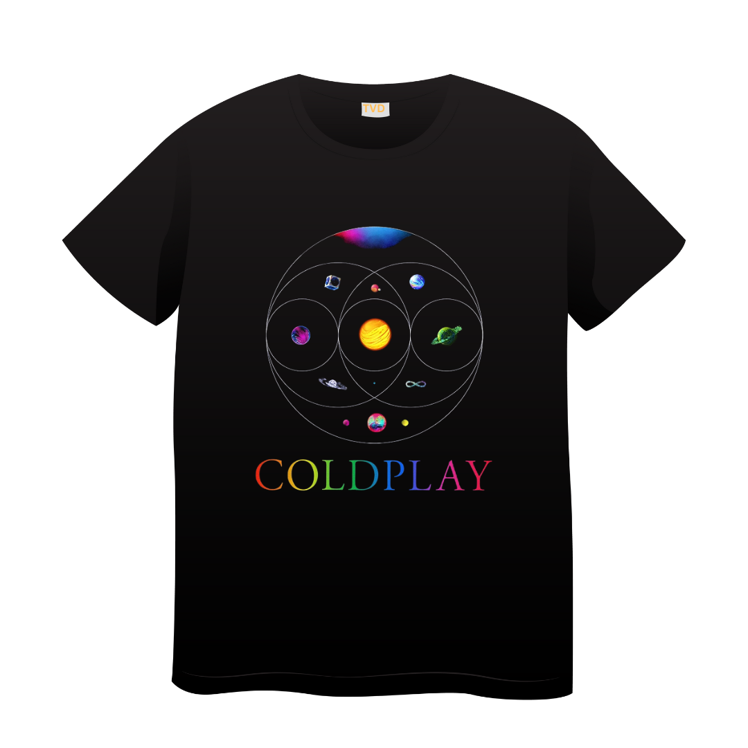 Coldplay tshirt for men